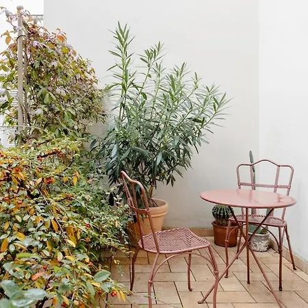 Stylish Terrace On Boboli Gardens *